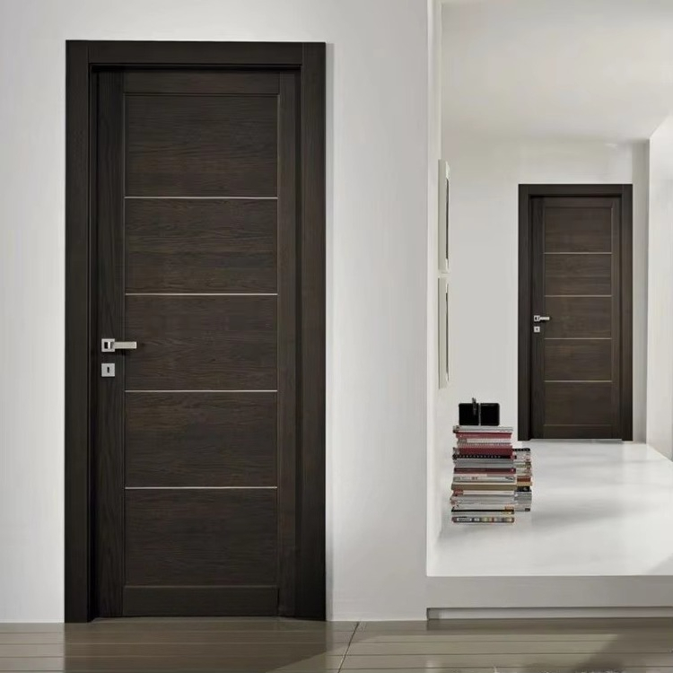 أبواب داخلية خشبية صلبة سوداء  - مراجعة Interior Design Of House وسعره